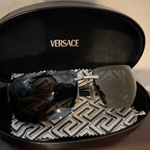 Authentic Versace Black Sunglasses in EUC
